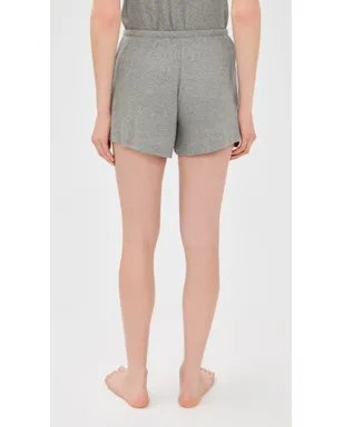 Eberjey Dream Rib Relax Shorts ダークヘザーグレー - サムネイル3