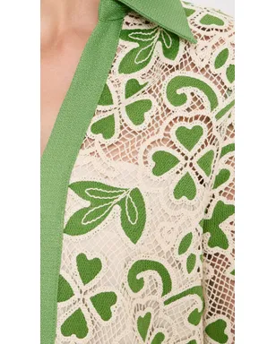 English Factory 刺繍襟付きミニドレス - サムネイル6