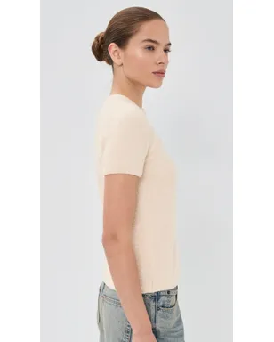 The Elder Statesman コージーショートスリーブカーディガン - サムネイル4