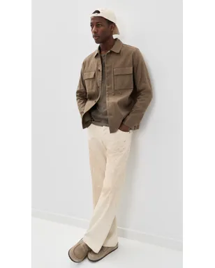 The Elder Statesman レニー ニット ヘンリーロングスリーブシャツ - サムネイル5