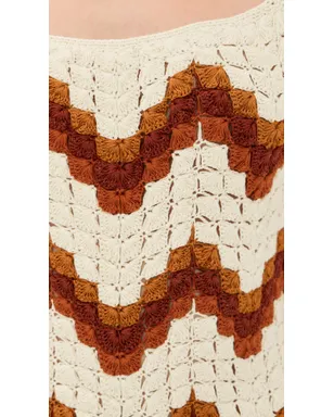 ESCVDO マレア Crochet Maxi Dress - サムネイル6
