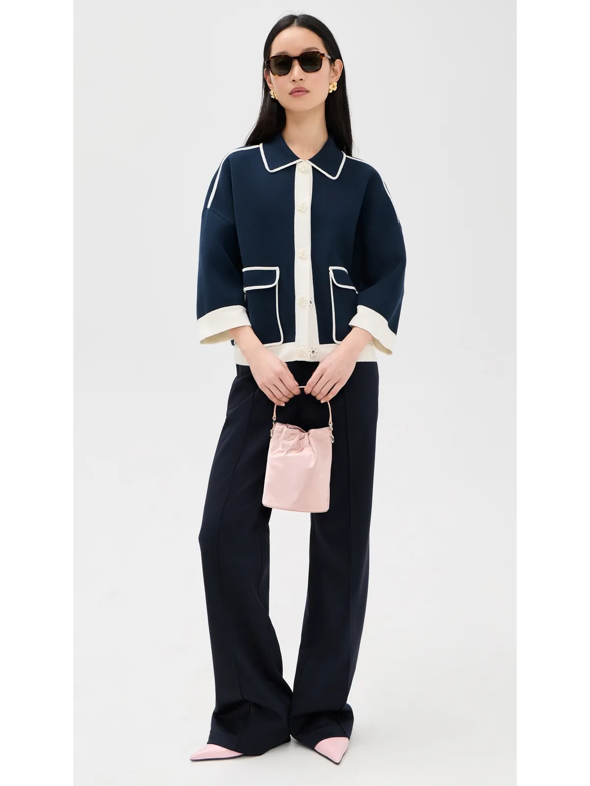 ESSENTIEL ANTWERP Jugly Knit Cardigan - 画像5