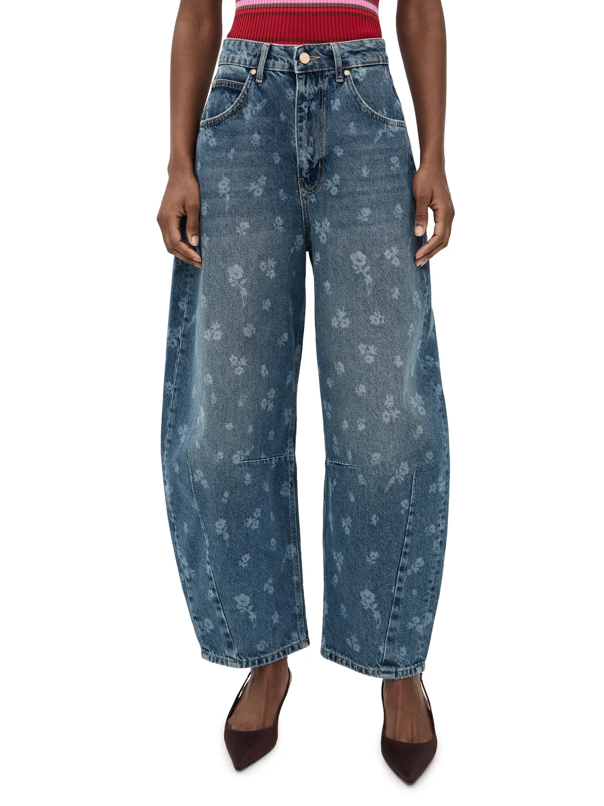 ESSENTIEL ANTWERP バレルレッグジーンズ - 画像1