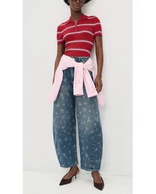ESSENTIEL ANTWERP バレルレッグジーンズ - サムネイル5