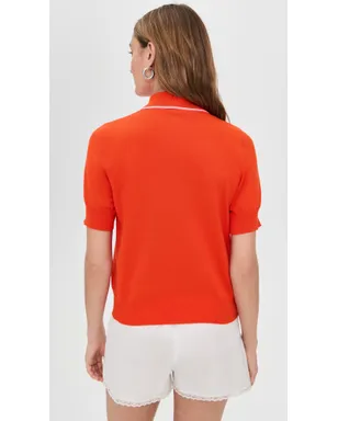 ESSENTIEL ANTWERP ジョホバ ポロシャツ ボウ付き - サムネイル3