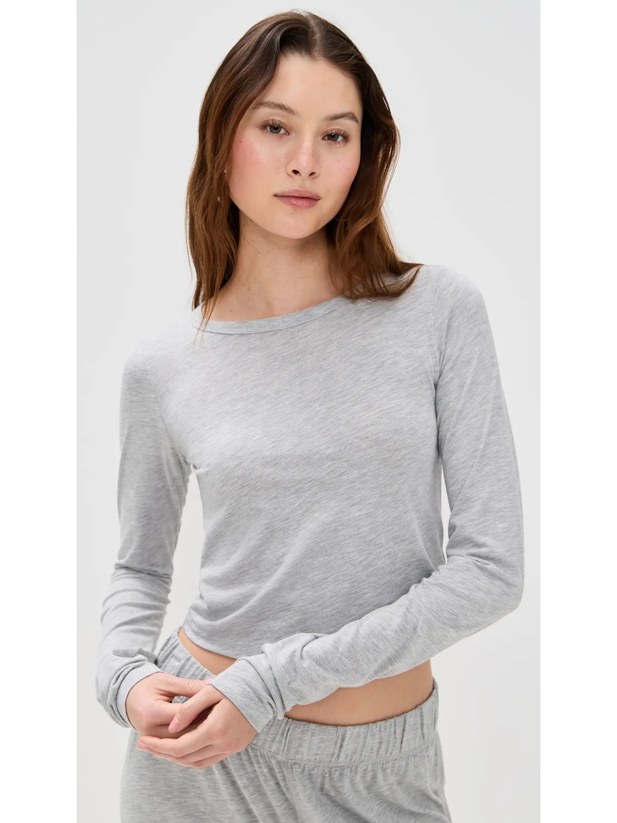 Éterne ヘザーグレー ベビーTシャツ - 画像2