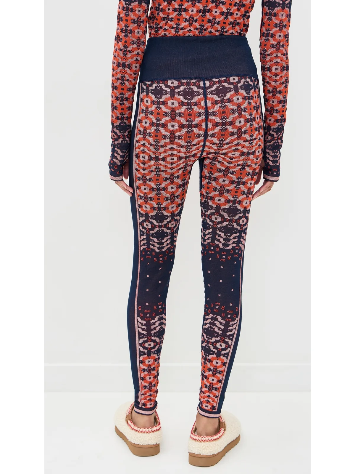 FP Movement Myoko Jacquard Leggings Apres Navy Combo - 画像3