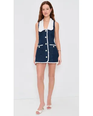Fait Par Foutch Adrienna Dress Denim - サムネイル5