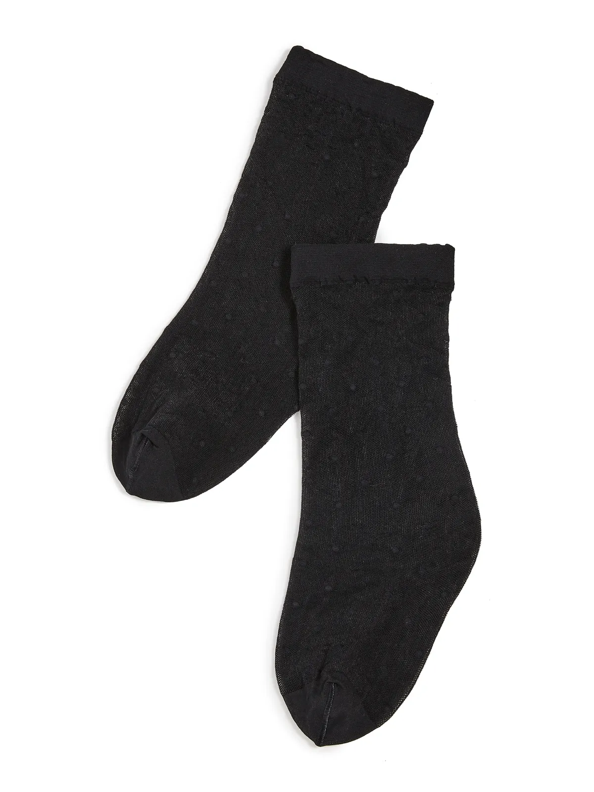 Falke ドット柄 15DEN アンクレットソックス - 画像1