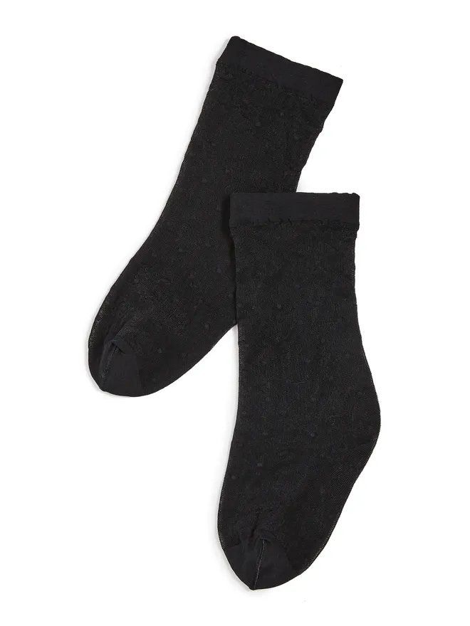 FALKE Falke ドット柄 15DEN アンクレットソックスの商品画像