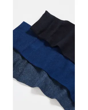 Falke ハッピー クルーソックス 3パック アソーテッド - サムネイル4