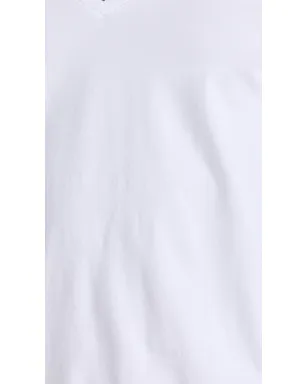 Falke コットンVネックTシャツ 2枚組 ホワイト - サムネイル6