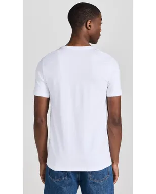 Falke コットンVネックTシャツ 2枚組 ホワイト - サムネイル3