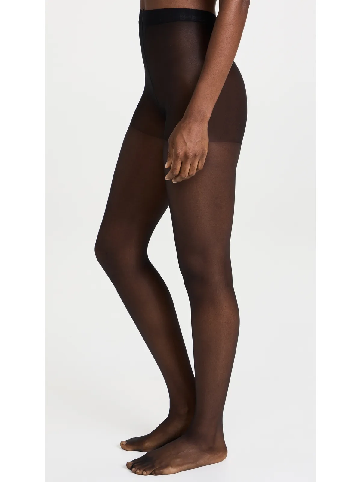 Falke インビジブル デラックス 8 タイツ ブラック - 画像2