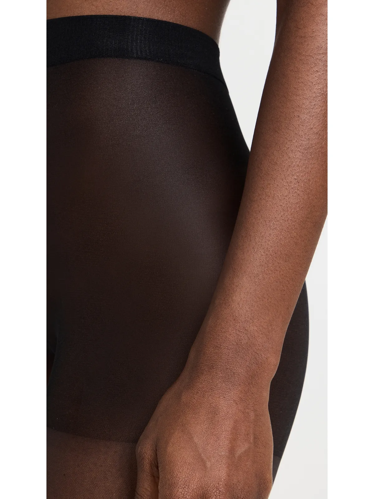 Falke インビジブル デラックス 8 タイツ ブラック - 画像3