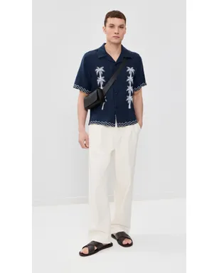 Far Afield Veloso フロック Palm シャツ - サムネイル5