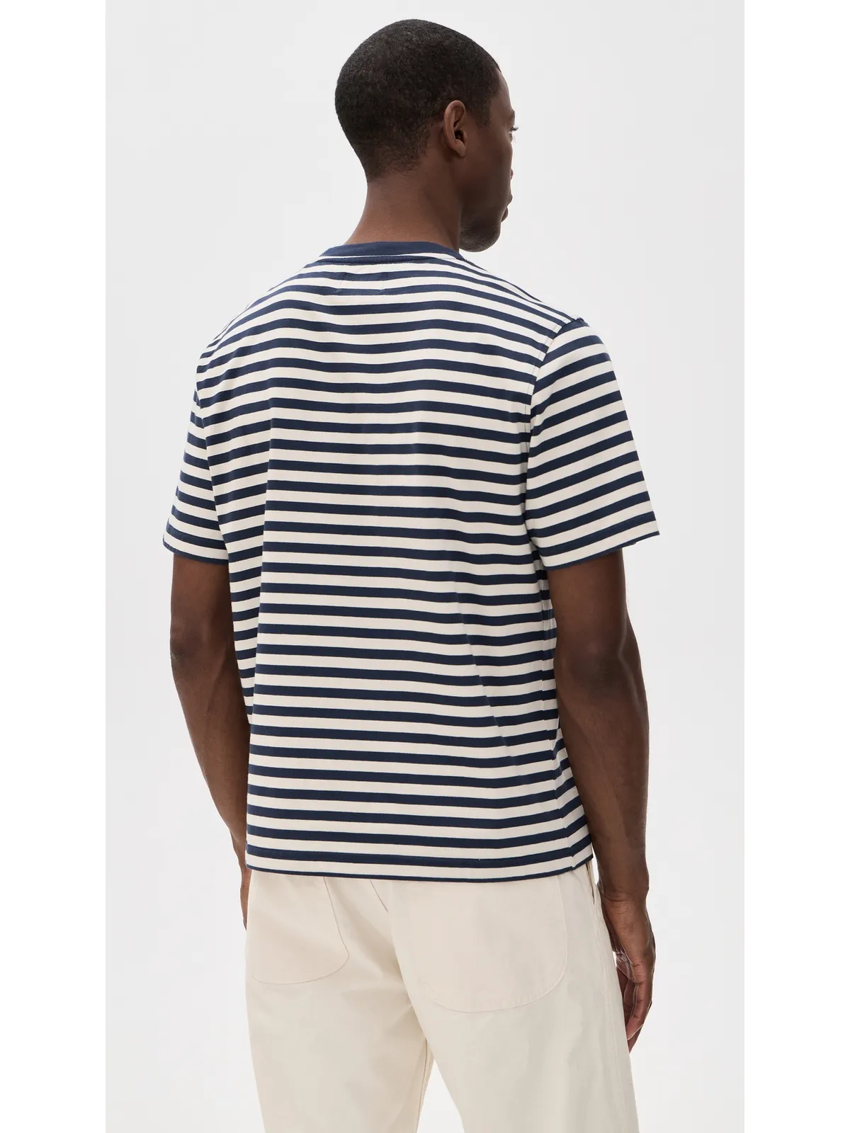 Far Afield ブレトンストライプ半袖Tシャツ - 画像3