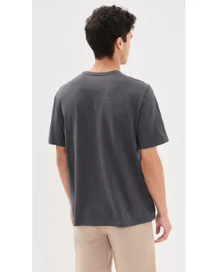 Faherty サンウォッシュド ポケットTシャツ グラファイト - サムネイル3