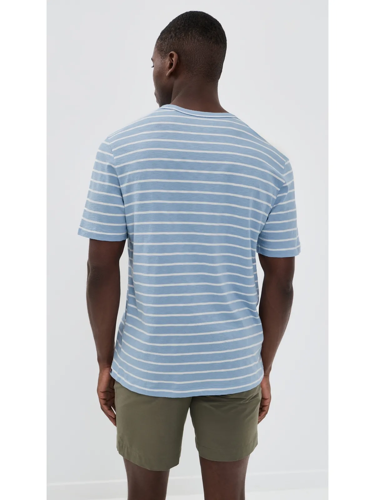 Faherty サンウォッシュドTシャツ Bermuda Sail Stripe - 画像3