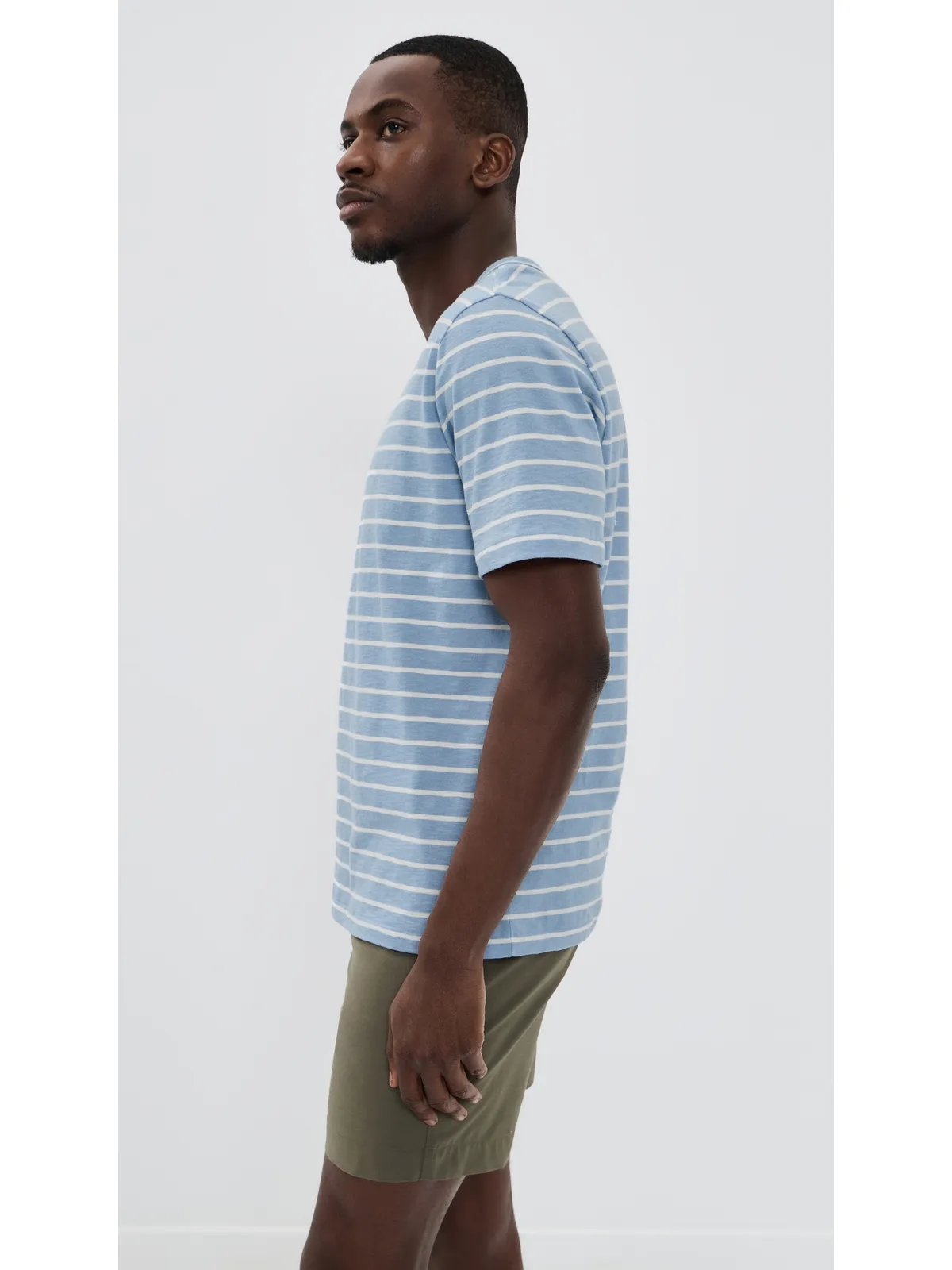 Faherty サンウォッシュドTシャツ Bermuda Sail Stripe - 画像4