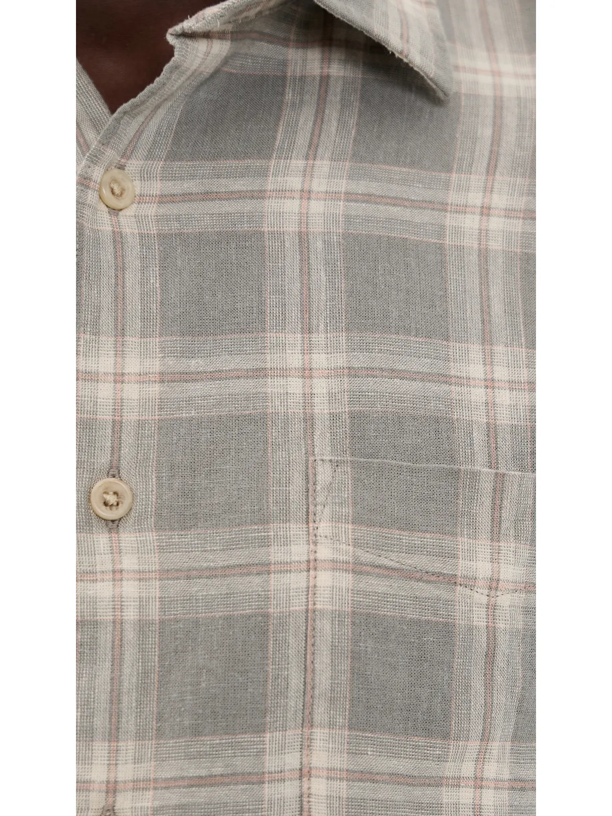 Faherty Palmetto シャツ Shore Sage Plaid - 画像6