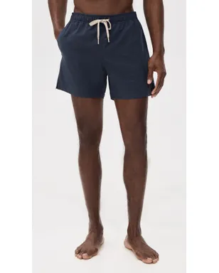 Faherty All Day 6 Swim Trunks Blue Nights - サムネイル2