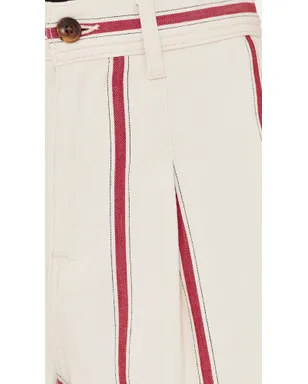 Faherty タイドウェーブ プリーツショーツ Northbay Stripe - サムネイル6