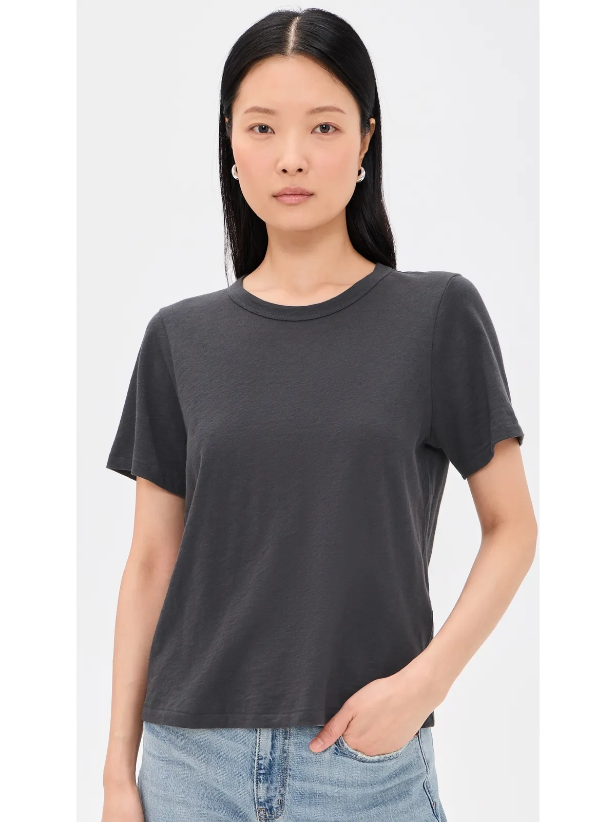 Faherty サンウォッシュド エッセンシャルTシャツ - 画像2