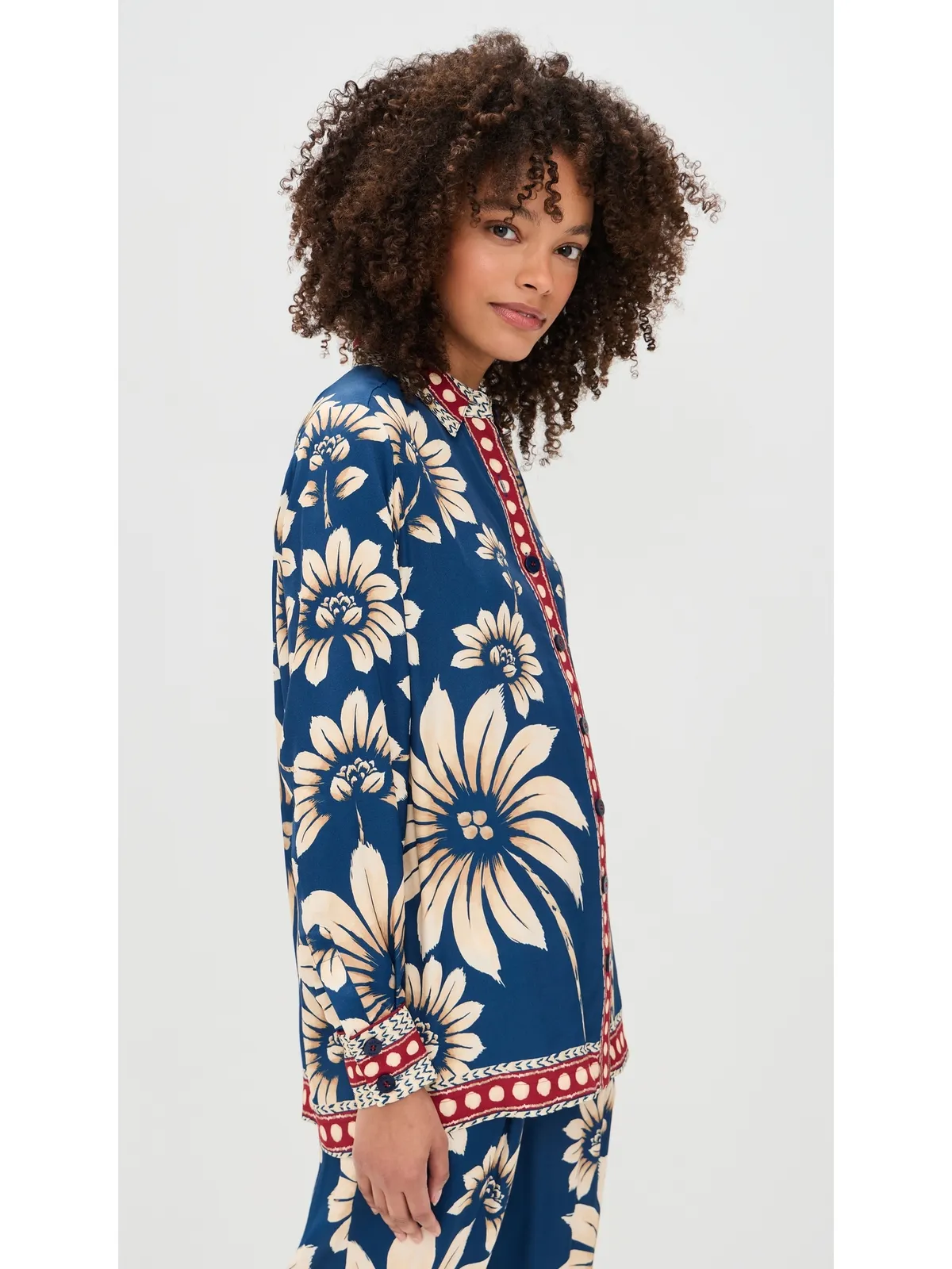 FARM Rio Luna Pajama Shirt Luna Blue - 画像4