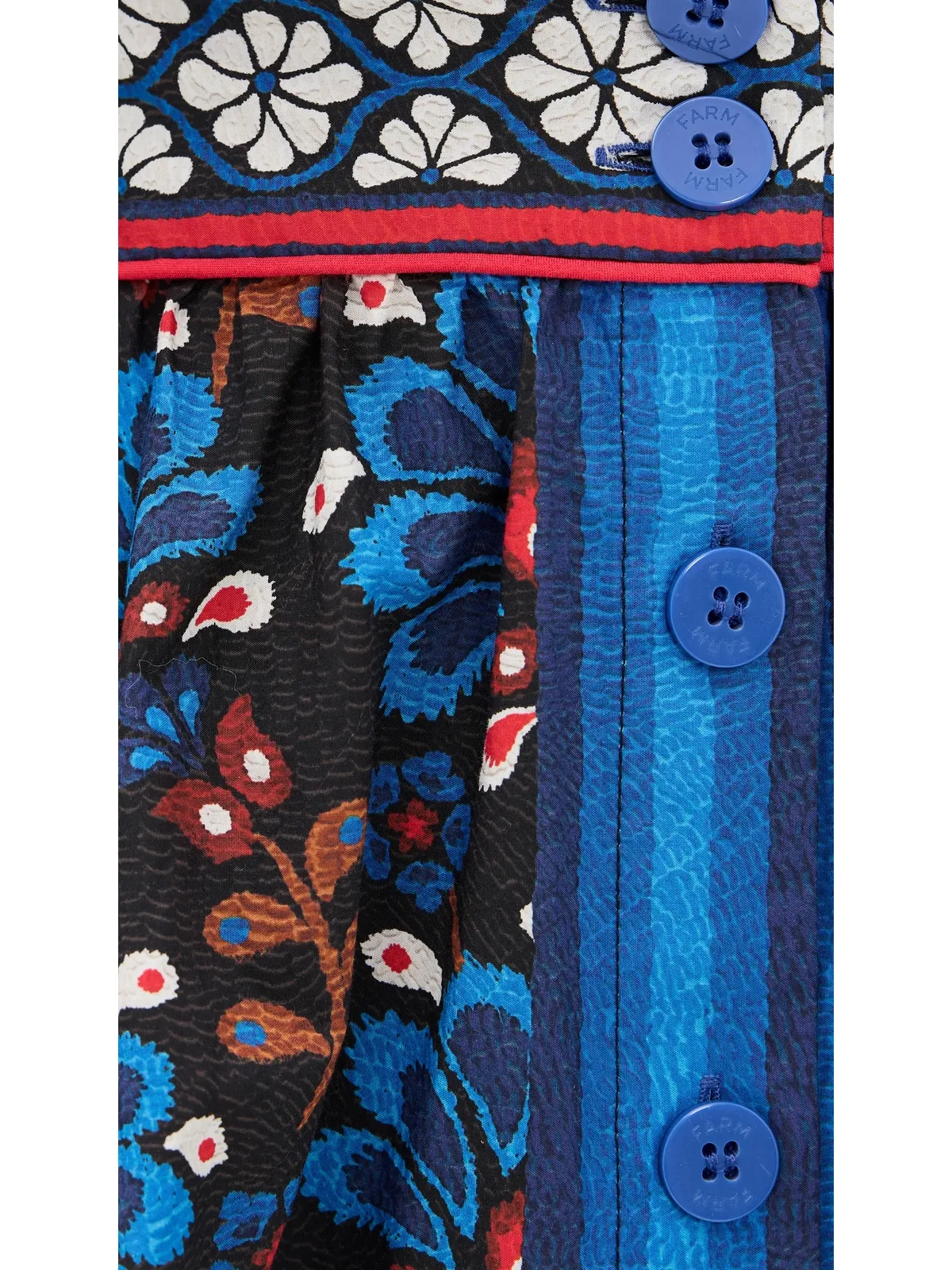 FARM Rio Latina Scarf Black ミニドレス - 画像6