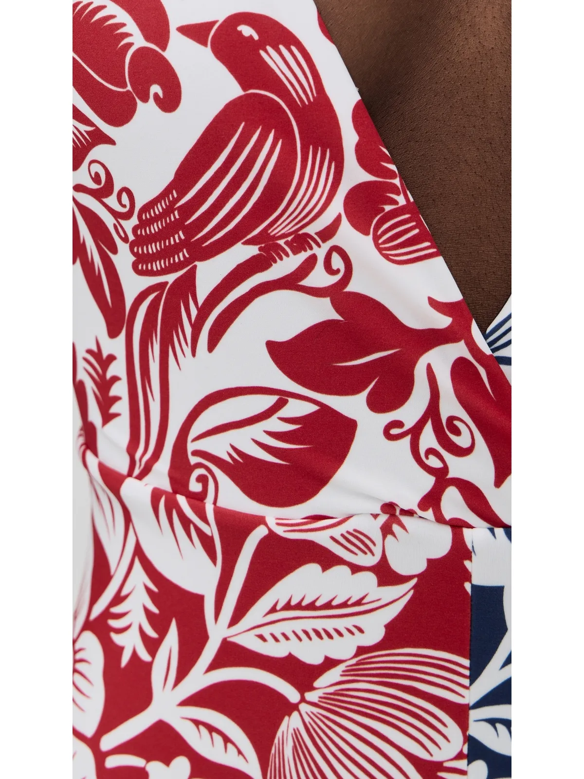 FARM Rio Cashew and Birds ワンピース水着 Cashew And Birds Red And Blue - 画像6
