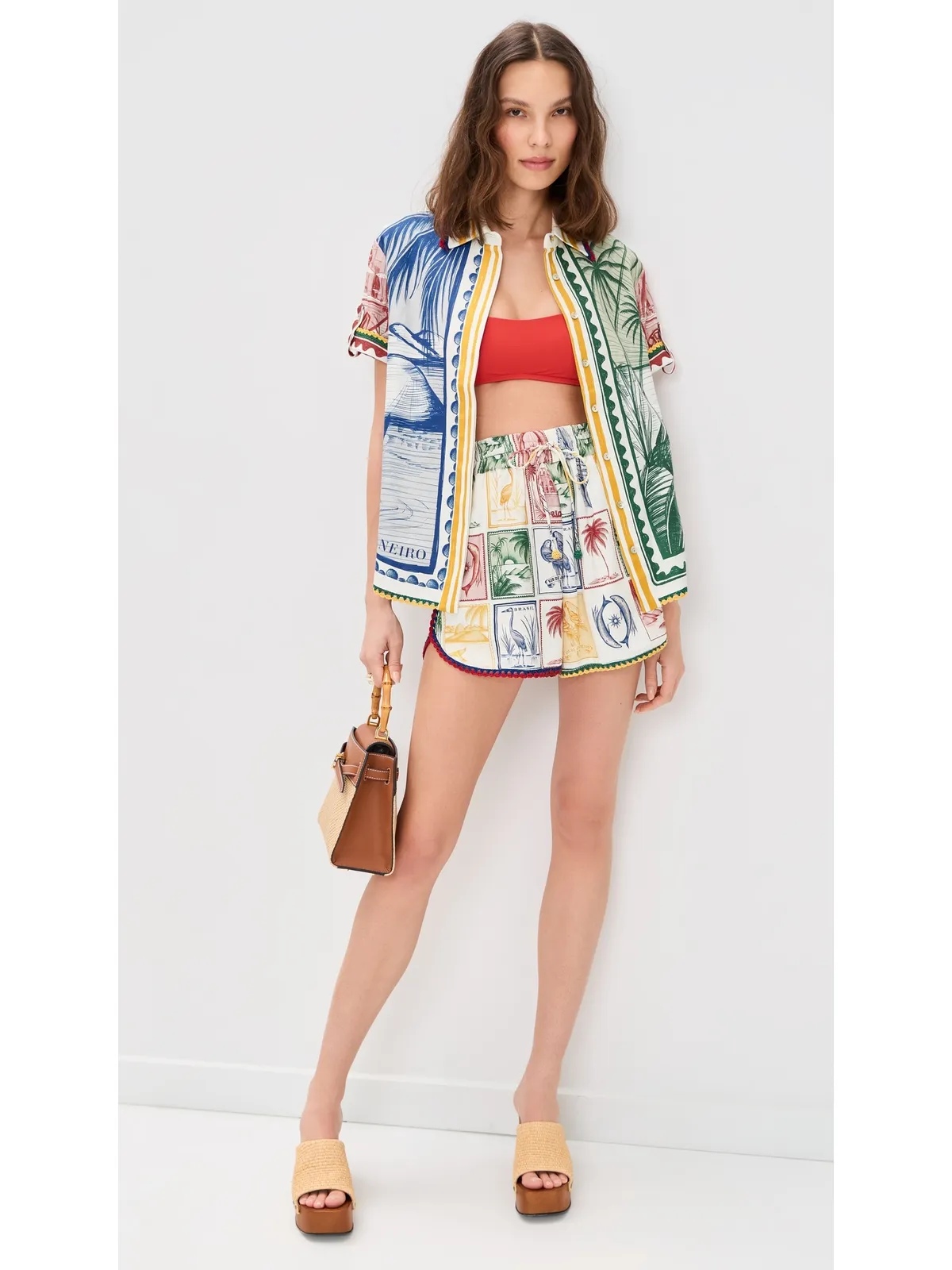 FARM Rio Brasil Vintage Off-White ブラウス - 画像5