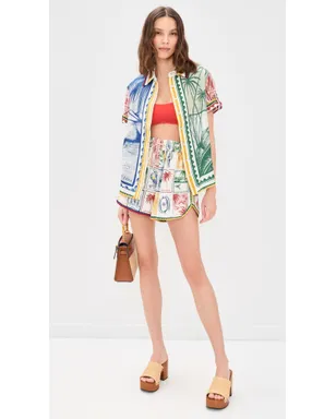 FARM Rio Brasil Vintage Off-White ショーツ - サムネイル5