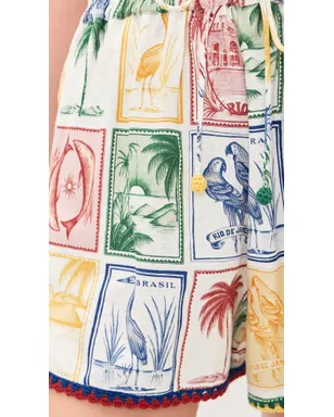FARM Rio Brasil Vintage Off-White ショーツ - サムネイル6