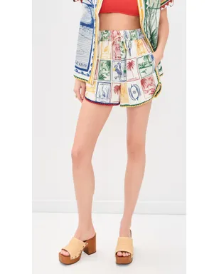 FARM Rio Brasil Vintage Off-White ショーツ - サムネイル2