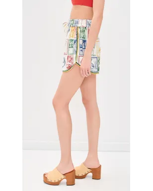 FARM Rio Brasil Vintage Off-White ショーツ - サムネイル4