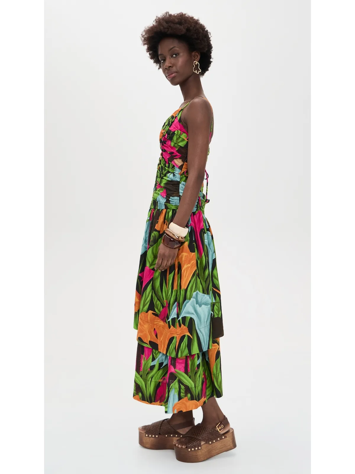 FARM Rio Mujeres y Flores ドレス - 画像4