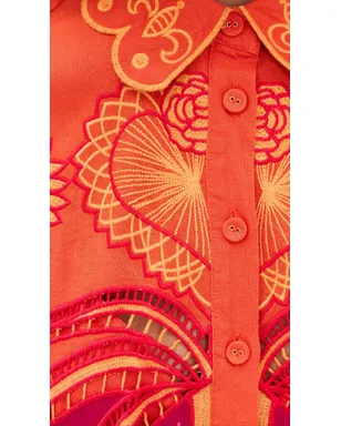 FARM Rio Usiacuri Richelieu Shirt - サムネイル6