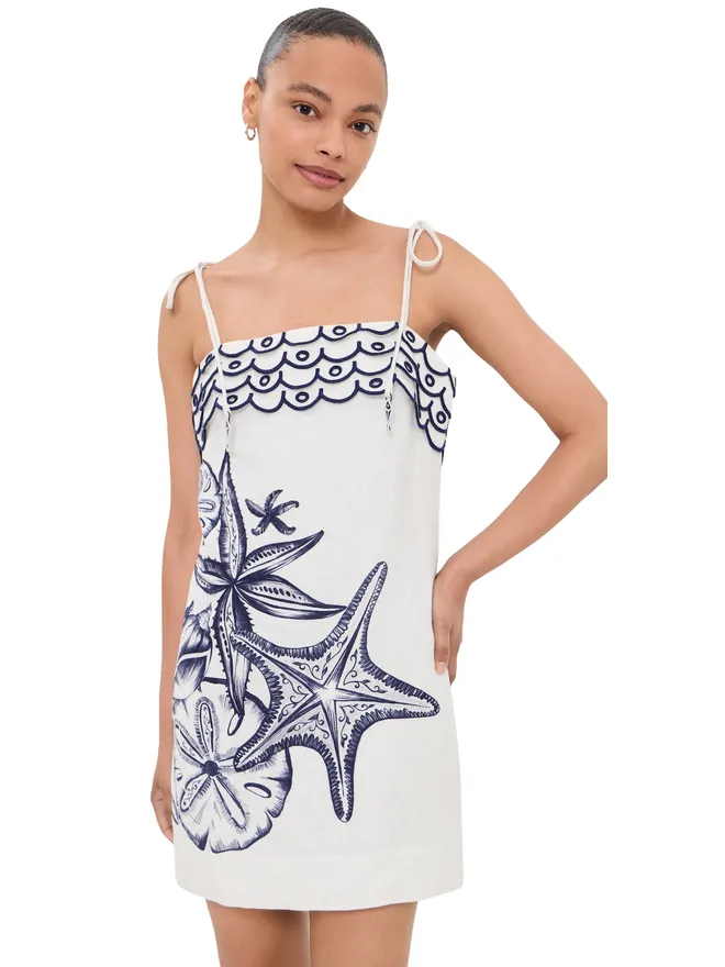FARM Rio FARM Rio Coast Stars Off-White ミニドレスの商品画像