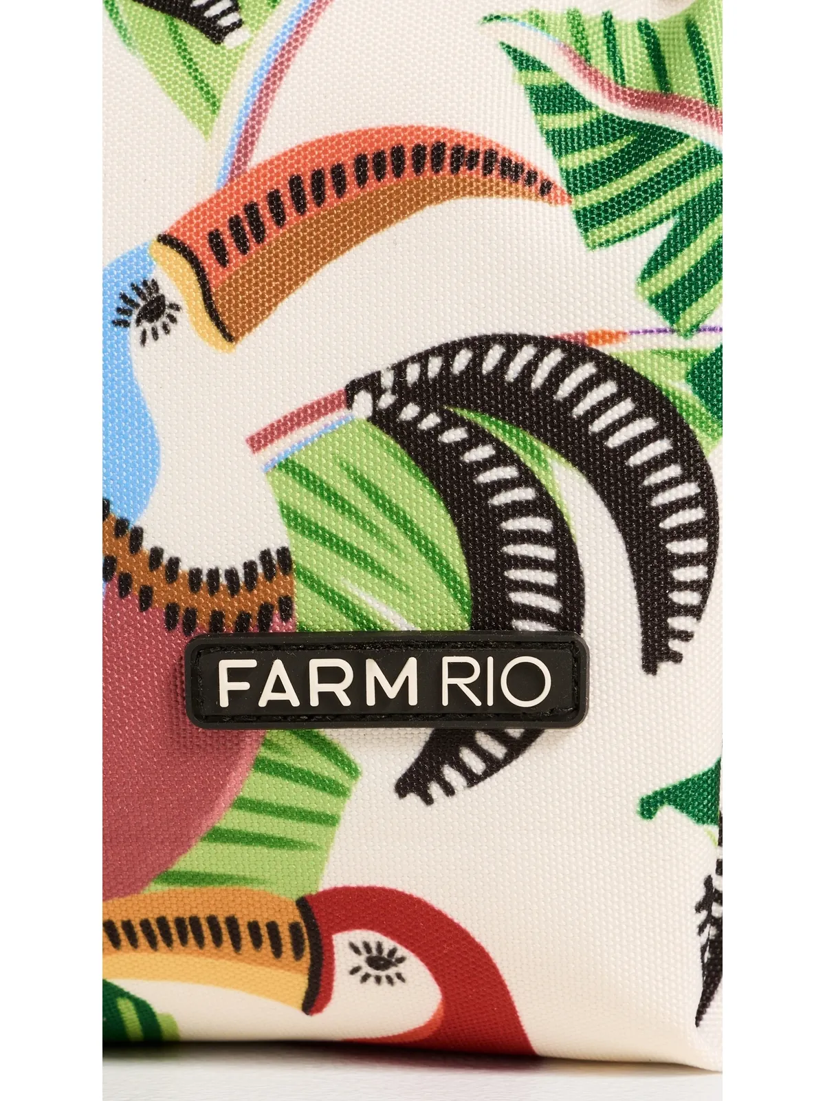 FARM Rio トゥーカンと葉柄のビッグポーチ - 画像5
