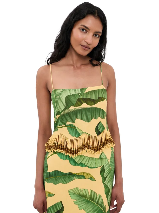 FARM Rio FARM Rio フルーツリーフ バナナイエロー トップの商品画像
