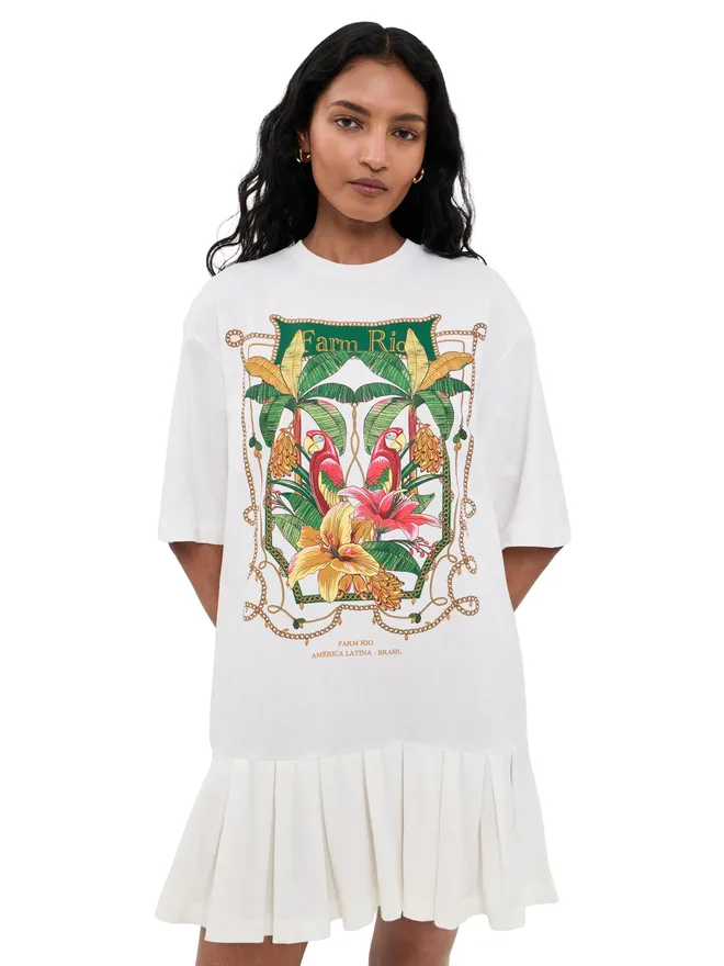 FARM Rio FARM Rio トロピカル ロイヤルティ ミニドレスの商品画像
