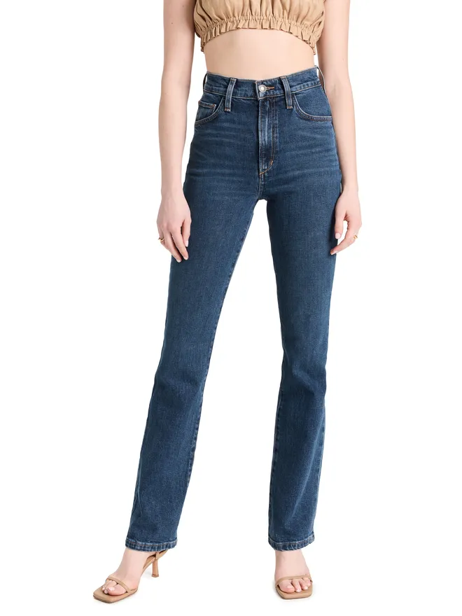 Favorite Daughter Favorite Daughter Valentina スーパーハイライズ ブーツカット ジーンズの商品画像