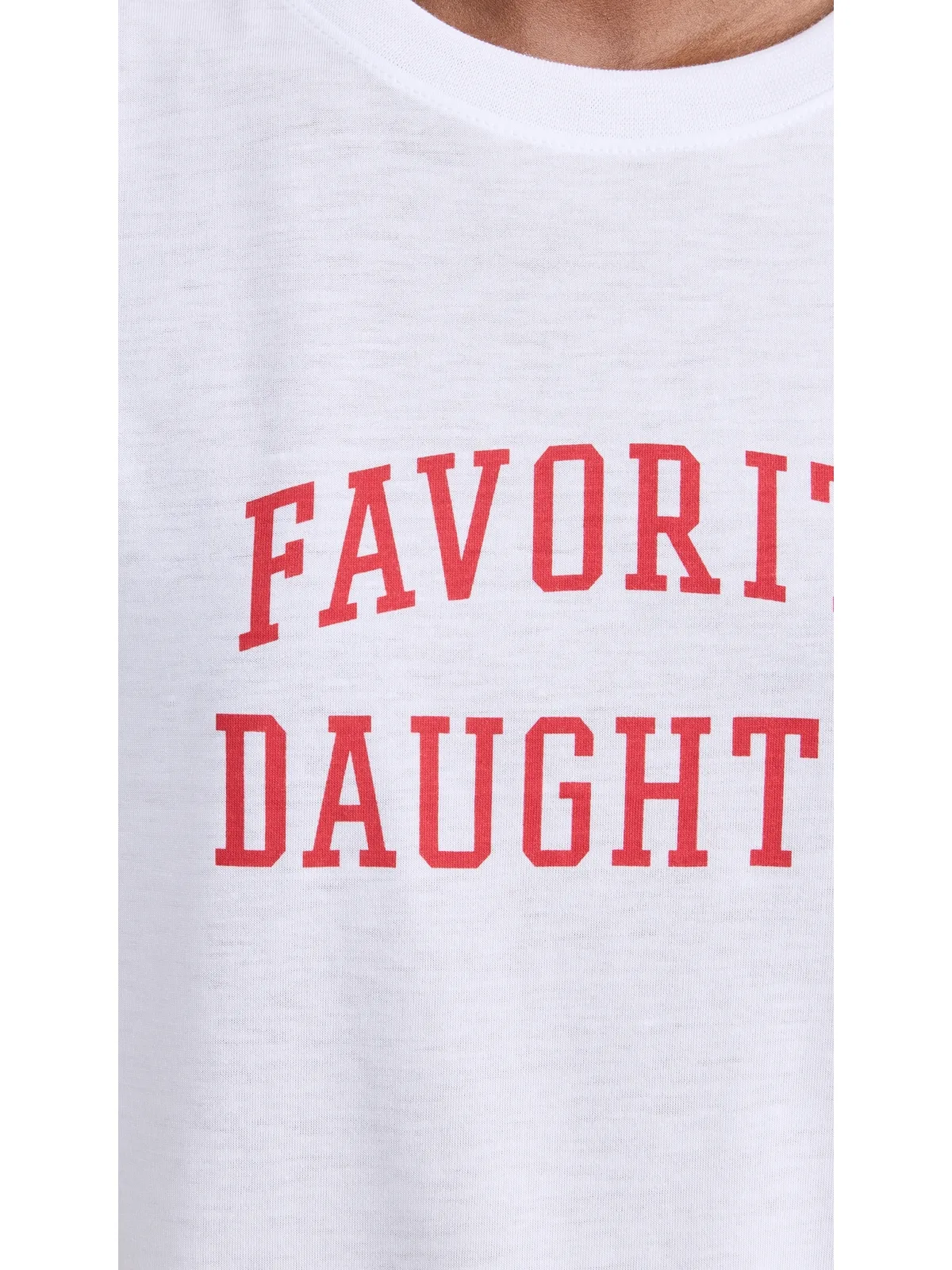 Favorite Daughter クロップド・カレッジTシャツ - 画像6