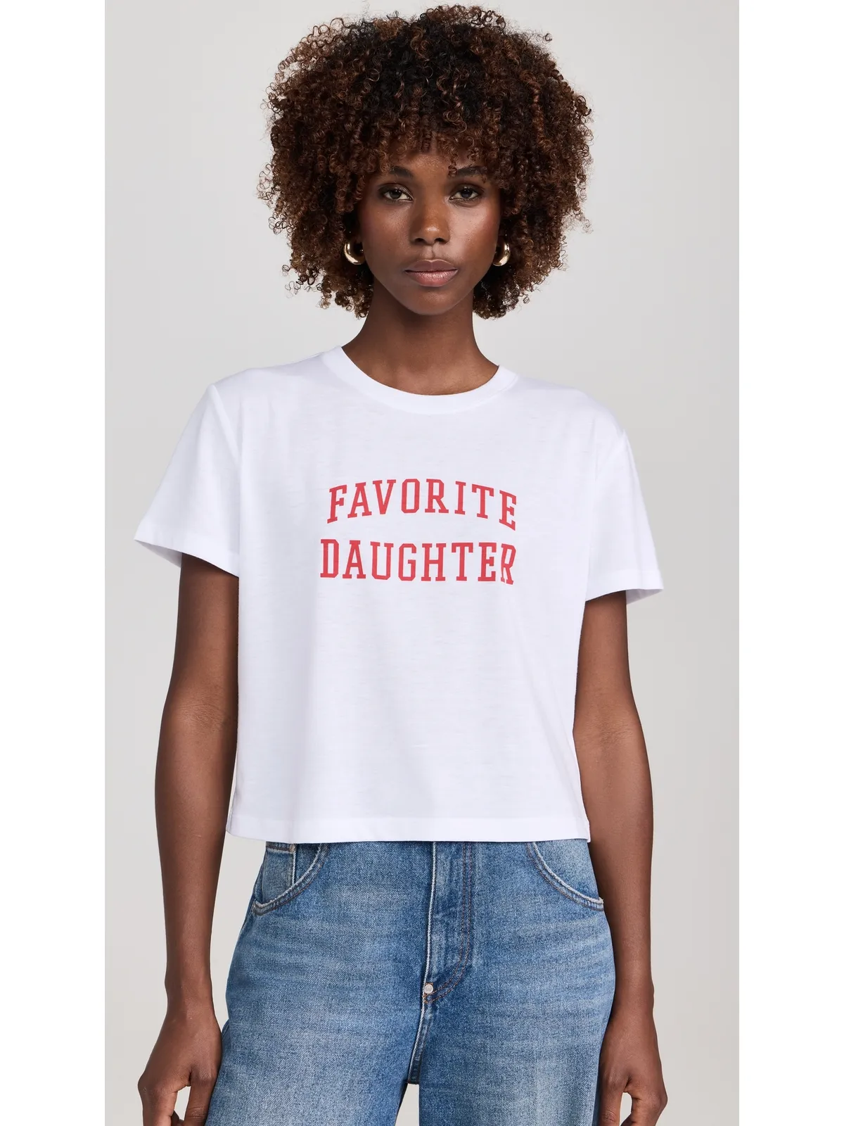 Favorite Daughter クロップド・カレッジTシャツ - 画像2