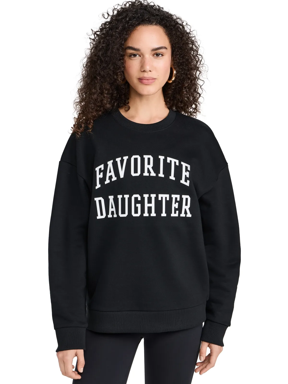 Favorite Daughter カレッジスウェットシャツ - 画像1