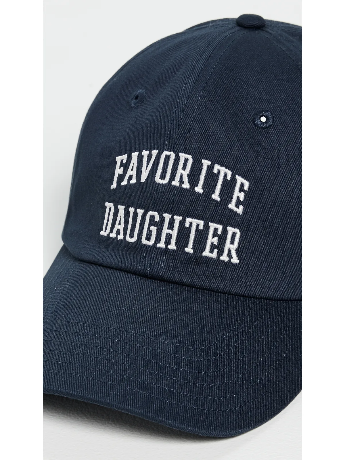 Favorite Daughter All Caps ロゴ ベースボールキャップ - 画像5