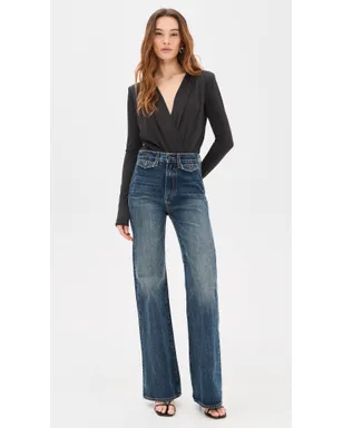 Favorite Daughter The Slinky Date Thong Bodysuit - サムネイル5