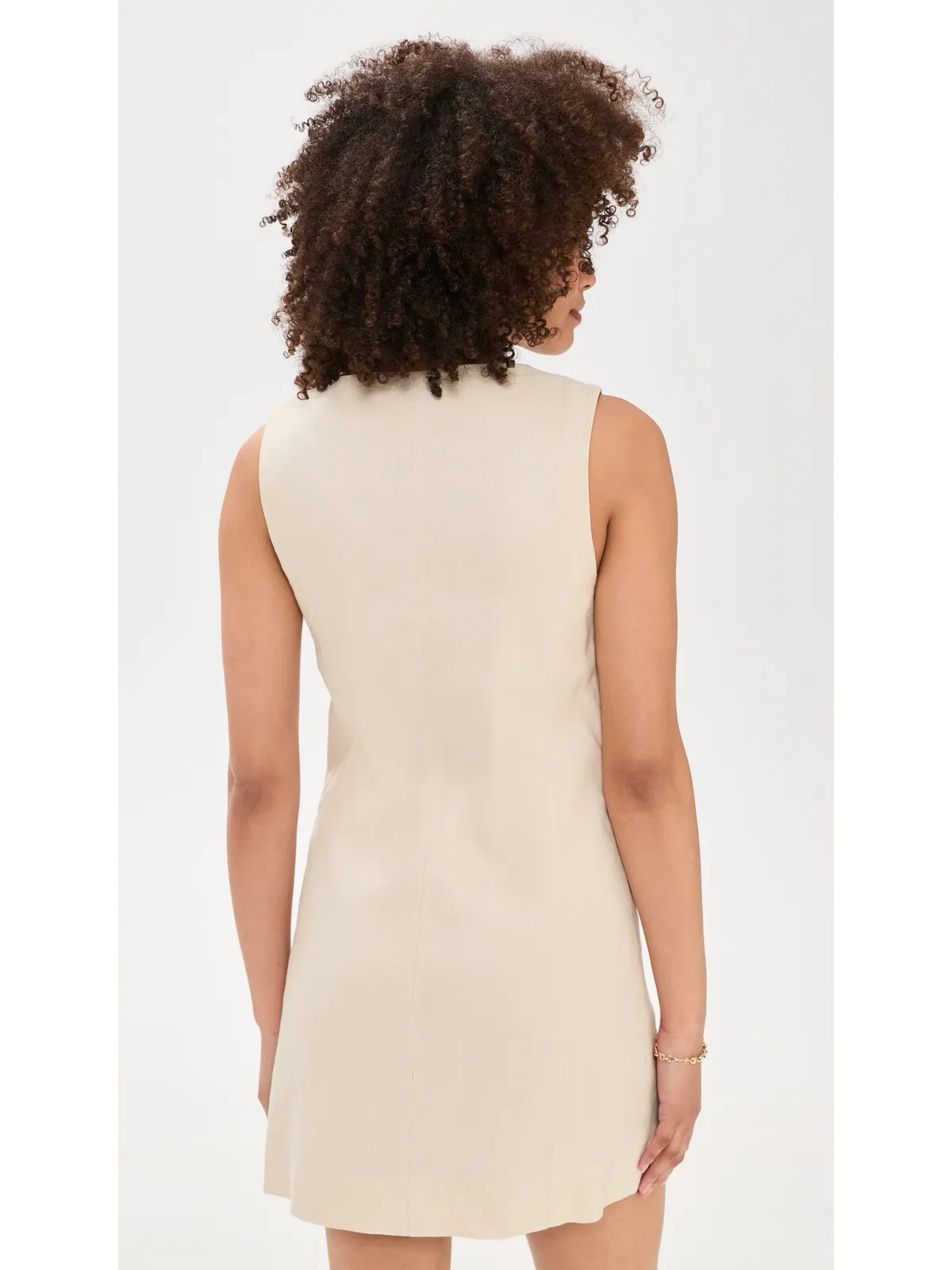 Favorite Daughter Cece Linen Dress Light Khaki - 画像3