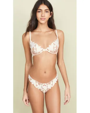 Fleur du Mal リリー レース Tバック アイボリー - サムネイル3